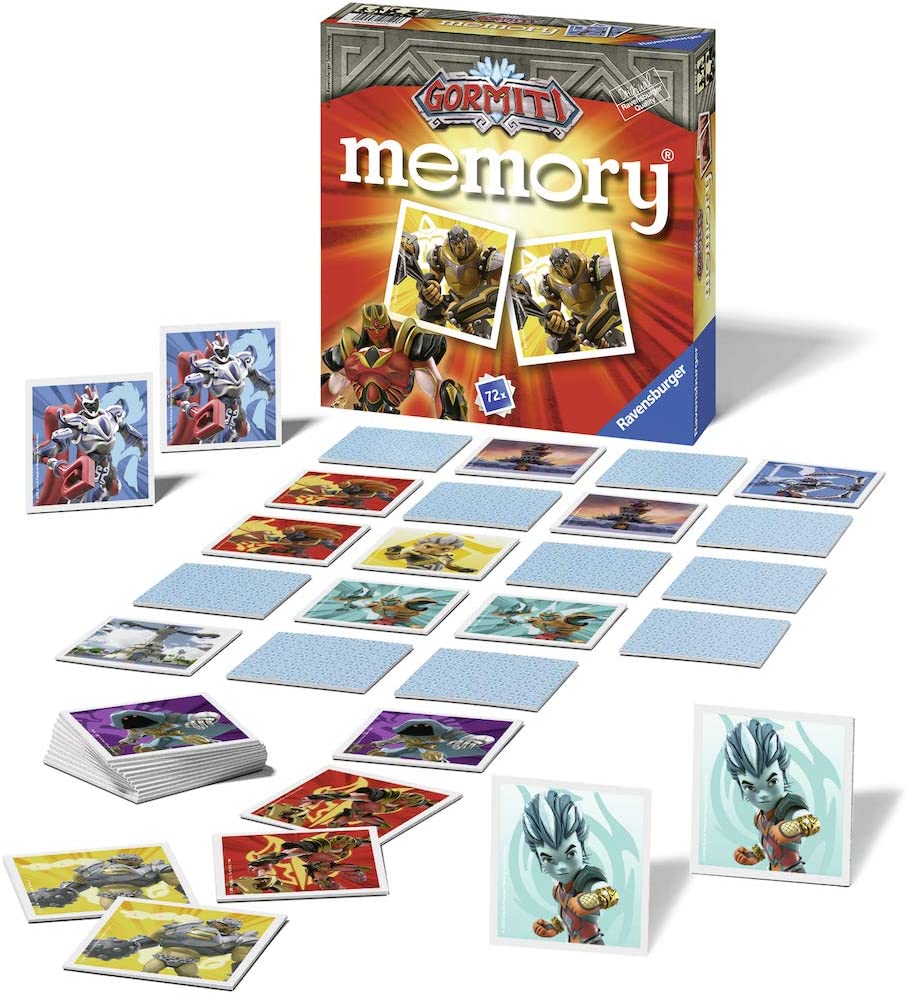 Juego Memory Gormiti Ravensburger Multitaller